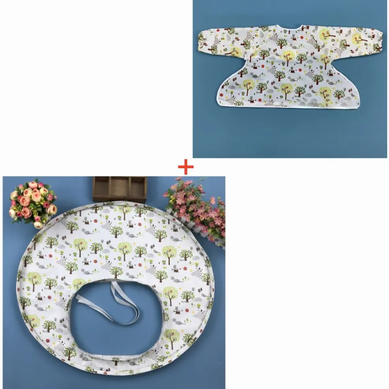 Tablier bébé avec tapis de repas set tablier et mat pour apprentissage