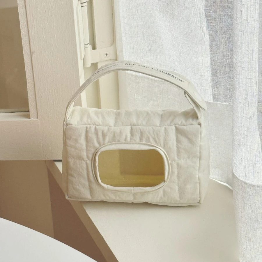 Sac à couches portable pour poussette caddie matelassé organisateur