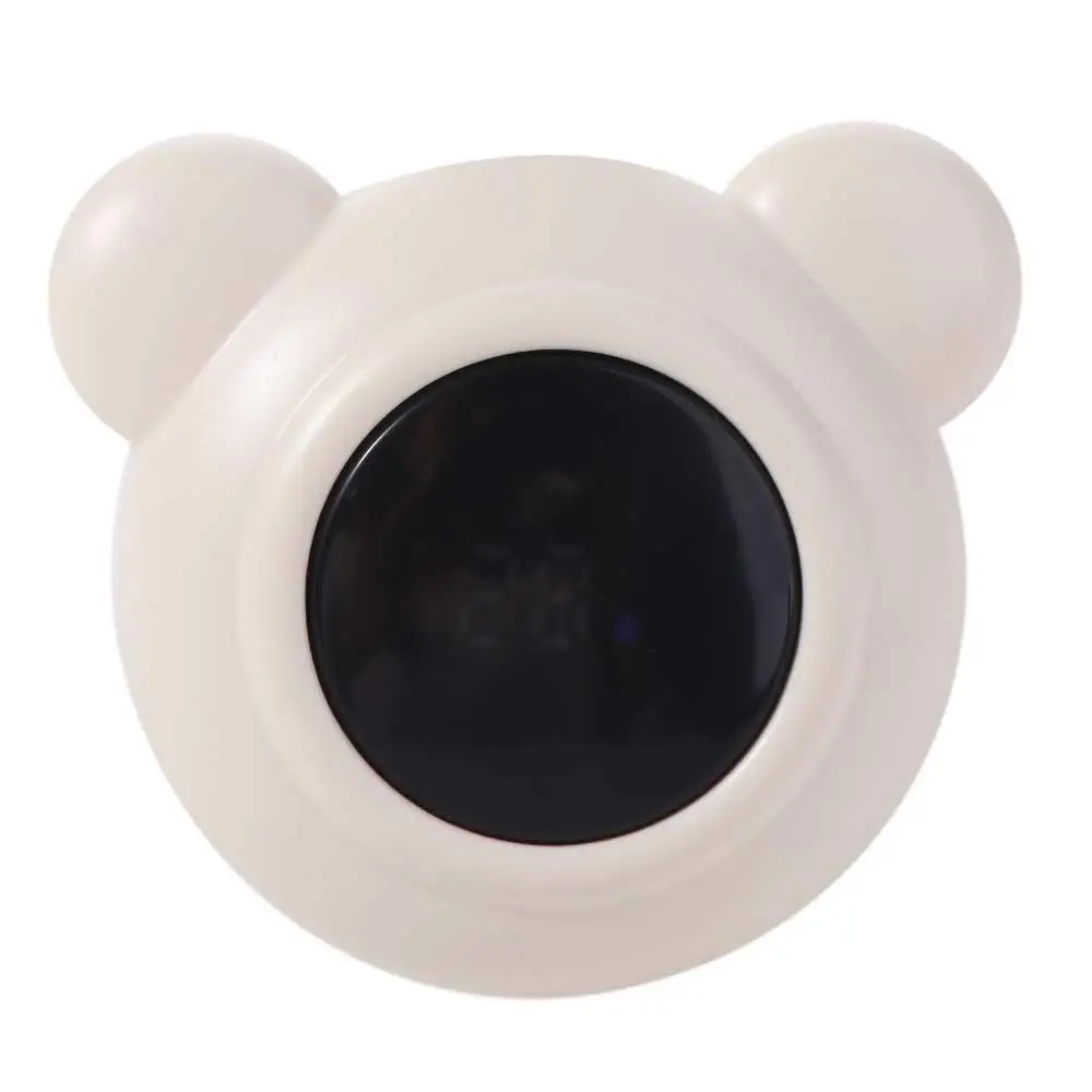 Capteur température bain bébé en forme d'ours thermomètre eau sans fil design créatif matériau ABS idéal pour 