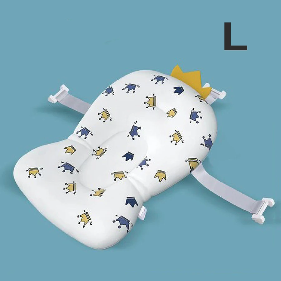 Coussin de baignoire pour bébé siège de bain ajustable tapis de siège coussin de douche siège de bain pliable 