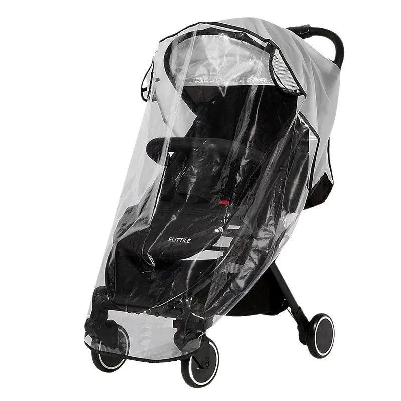 Housse de pluie universelle pour poussette bébé protection imperméable coupevent intempéries hiver été accesso