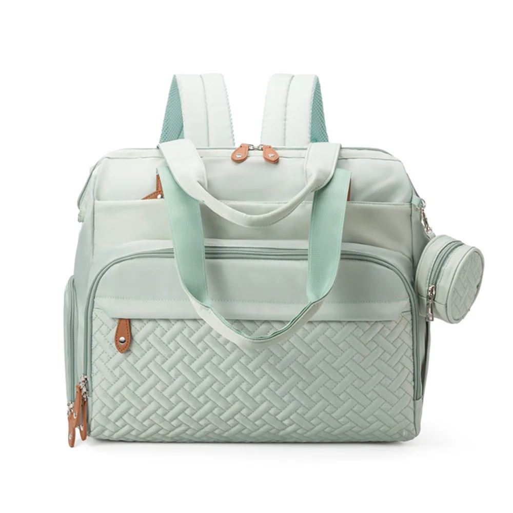 Sac à dos multifonction papa maman sac à langer bébé sac de voyage Green