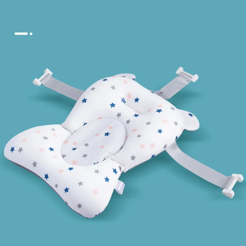 Coussin de baignoire antidérapant pour bébé support de siège confortable coussin de bain lavable doux et sécur