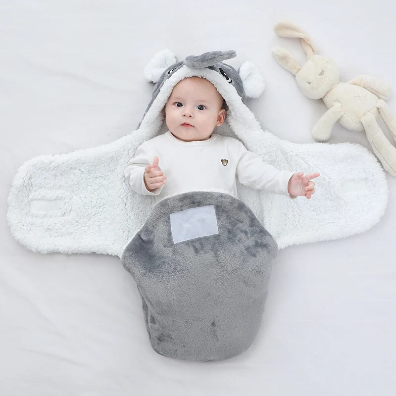 Sac de couchage doux bébé 09 mois poussette automnehiver 100% polyester