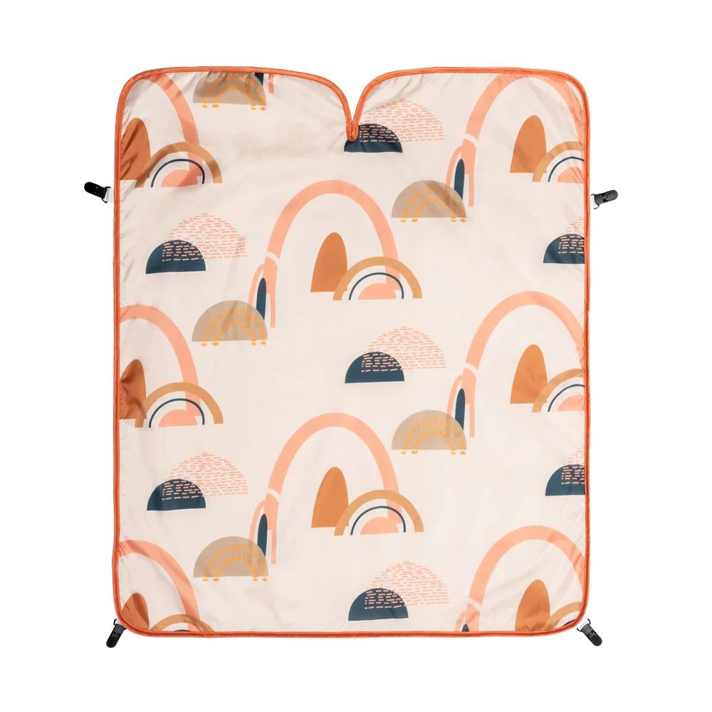 Matelas de sol tapis piquenique imperméable camping extérieur design