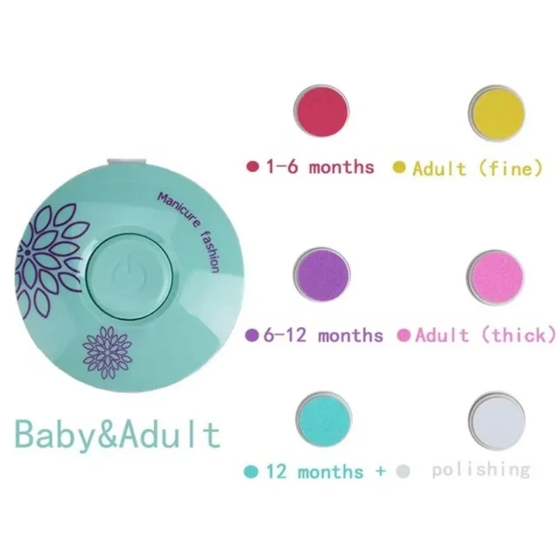 Kit manucure bébé outils soin ongles bébé coupeongles électrique accessoires hygiène bébé kit nail care bébé d