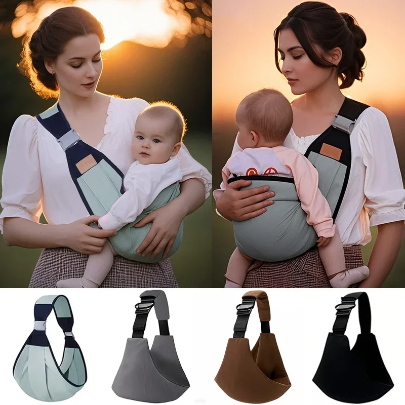 Portebébé léopard portable confortable et sécuritaire pour bébé 024