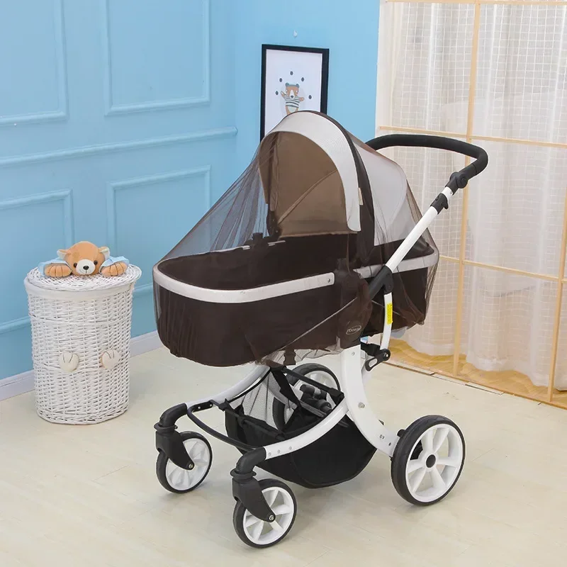 Moustiquaire pour poussette bébé filet antiinsectes protection infantile maille 100% polyester accessoire pous