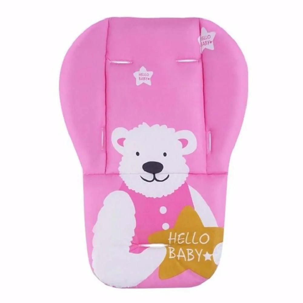 Tapis de chariot universel pour enfants, matelas imprimé Animal, épais, accessoires de poussette, tapis de dou