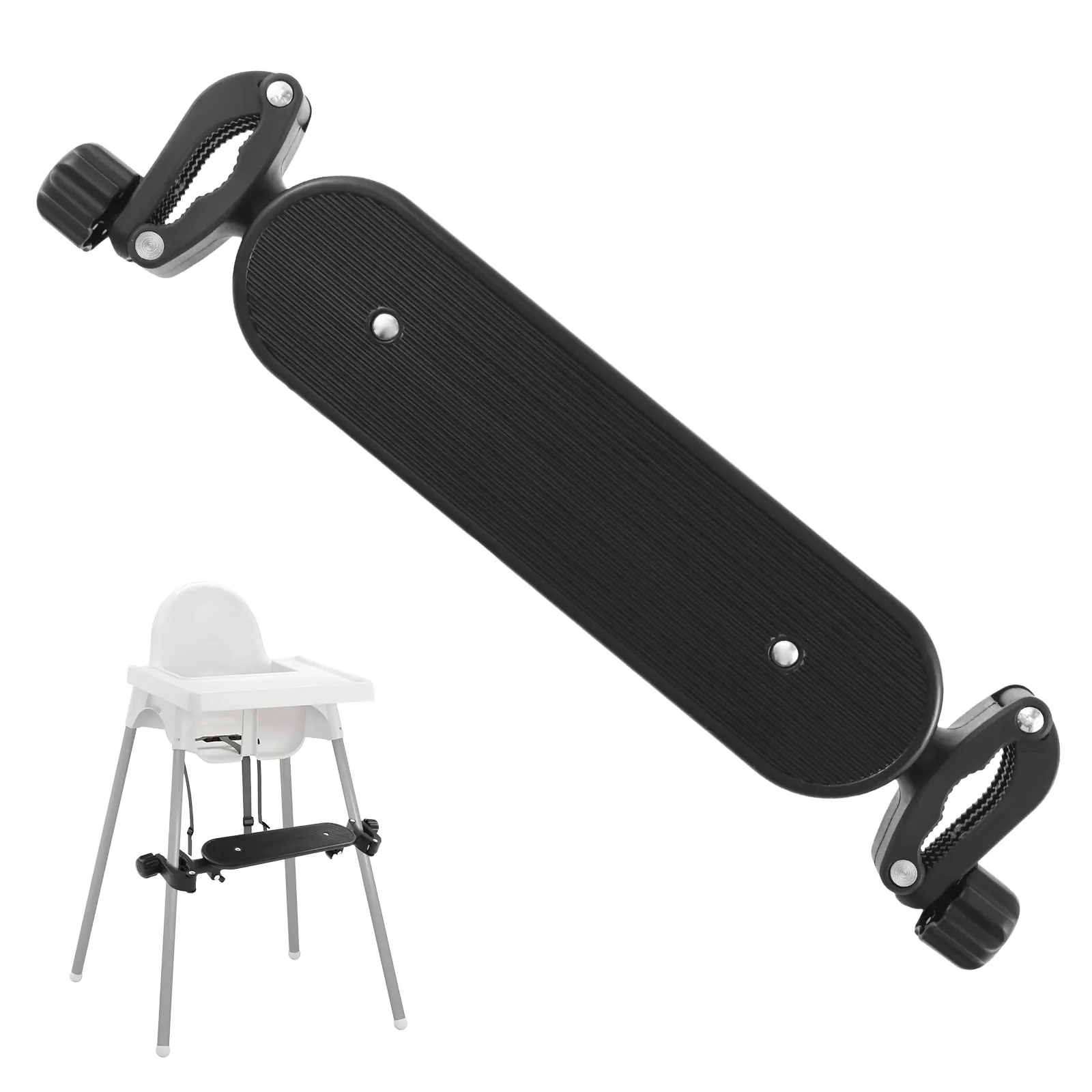 Reposepieds chaise haute bébé universel antidérapant fixations métal