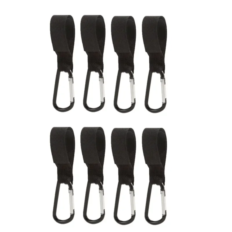 Ensemble de 10 porteclés en nylon et métal attaches universelles pour