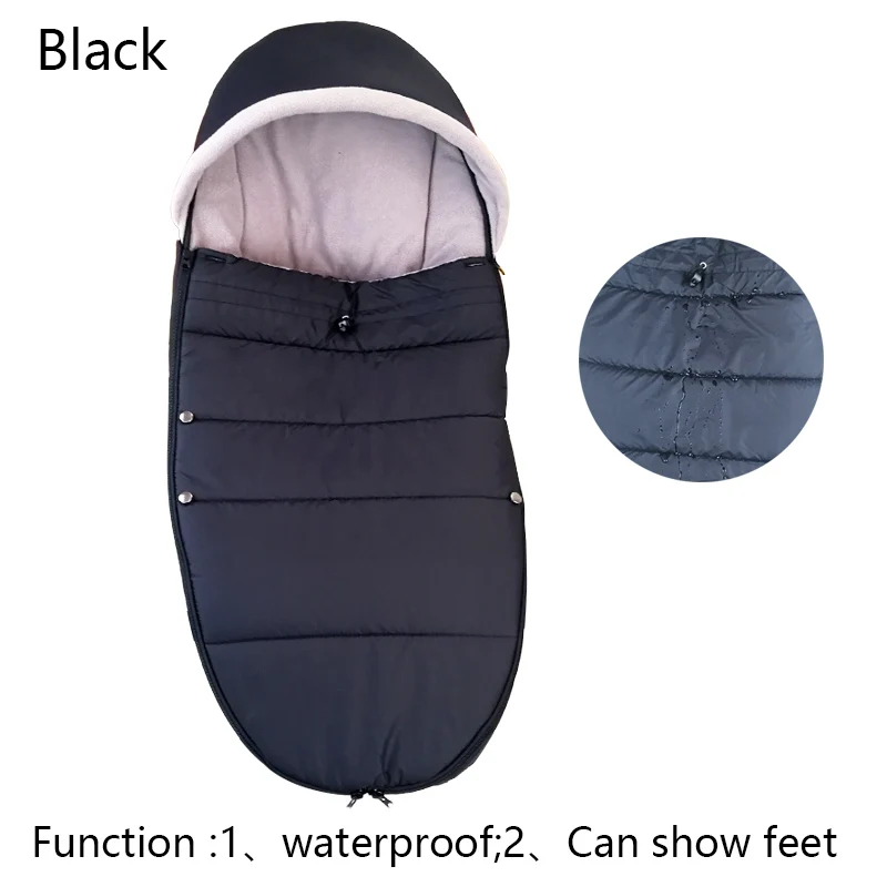 Universel 6-36M hiver bébé poussette chancelière chaud sac de couchage résistant à la neige pour Babytime yoyo