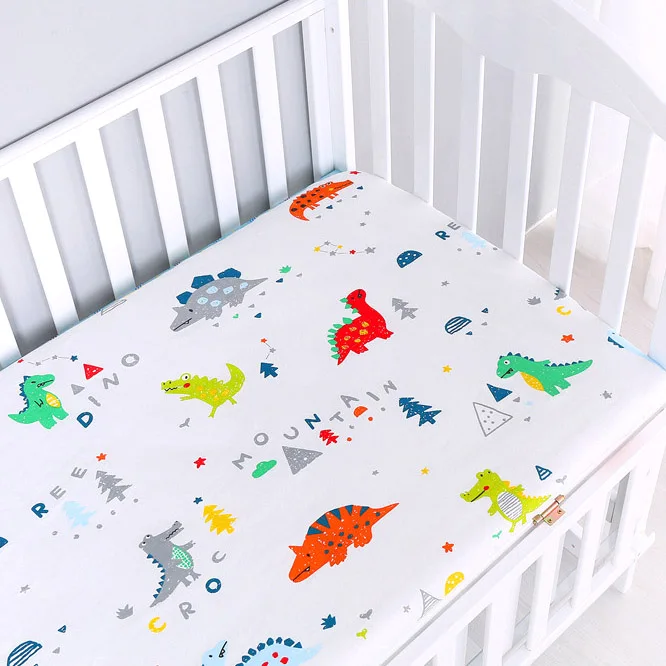 Draphousse bébé design dinosaures 120x60cm 100% coton ou similaires