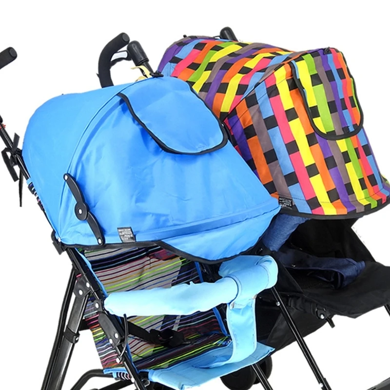 Poussette double bébé design multicolore moderne sécuritaire pour jumeaux portage ville &amp; loisirs style co