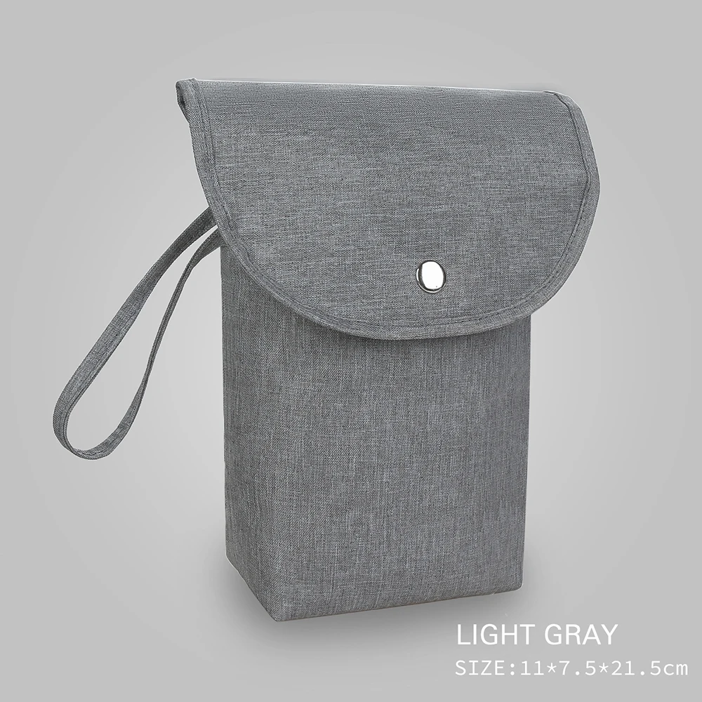 Sac à couches bébé organizer réutilisable imperméable sac en tissu