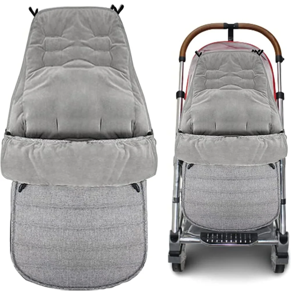 Sac de couchage pour poussette bébé hiver 012 mois doux confortable sécuritaire accessoire outdoor