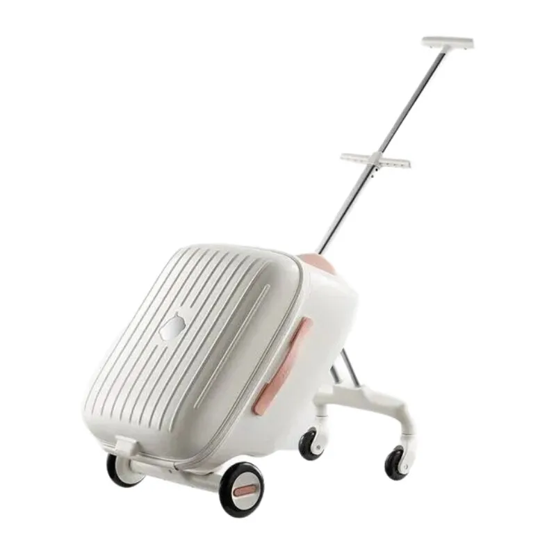Valise cabine enfant 2 en 1 avec poussette amovible bagage à main