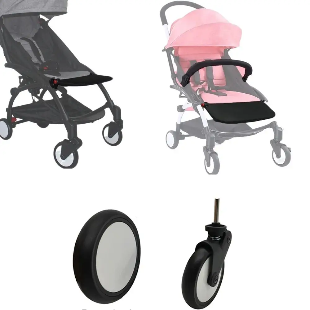 Poussette pliable moderne pour bébé siège en tissu châssis en plastique renforcé design urbain promenades faci