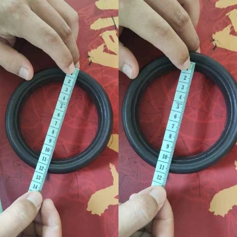 Roue Externe Professionnelle en Caoutchouc pour Poussette 4.7 Pouces
