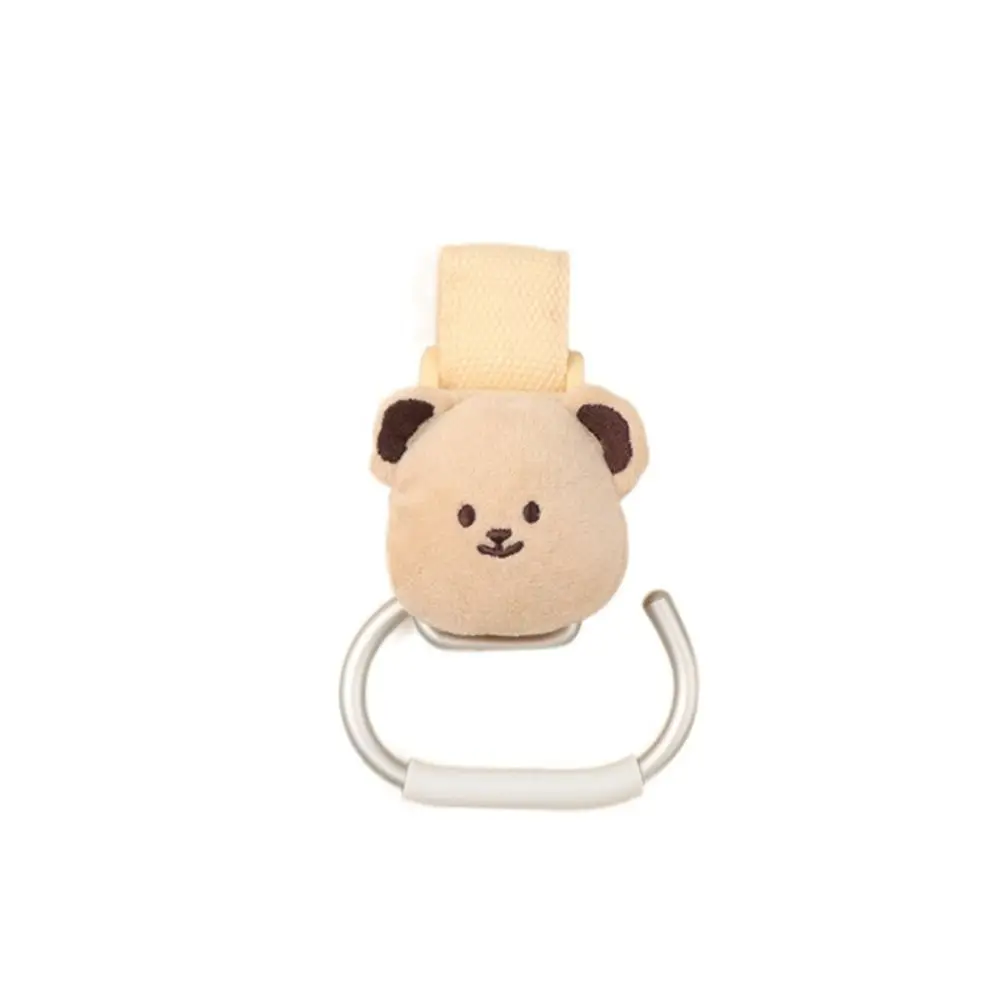 Crochet poussette multifonctionnel ours en peluche accessoire attaché