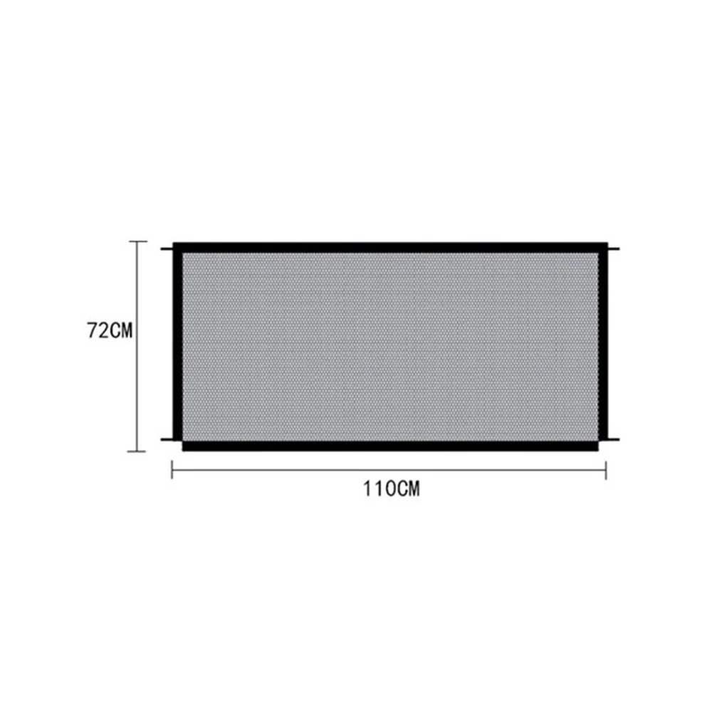 Barrière de sécurité bébé portable durable en maille nylon cadre métal