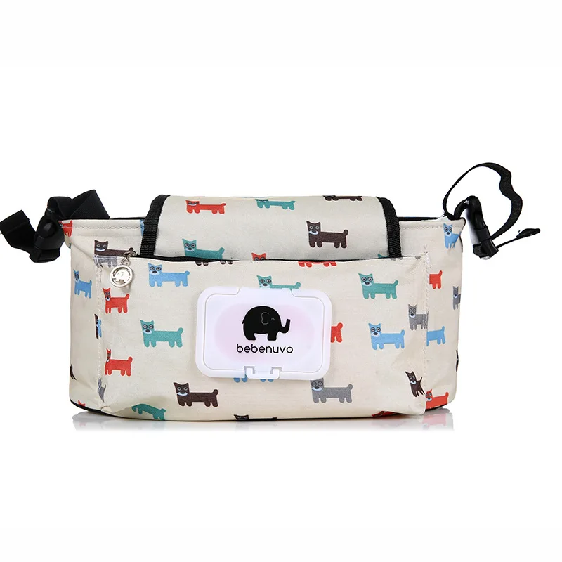 Sac de rangement de voyage pour poussette bébé maman Sac suspendu