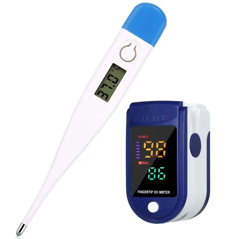 Thermomètre numérique et oxymètre de pouls pour bébé Monitor de santé bébé portable et précis