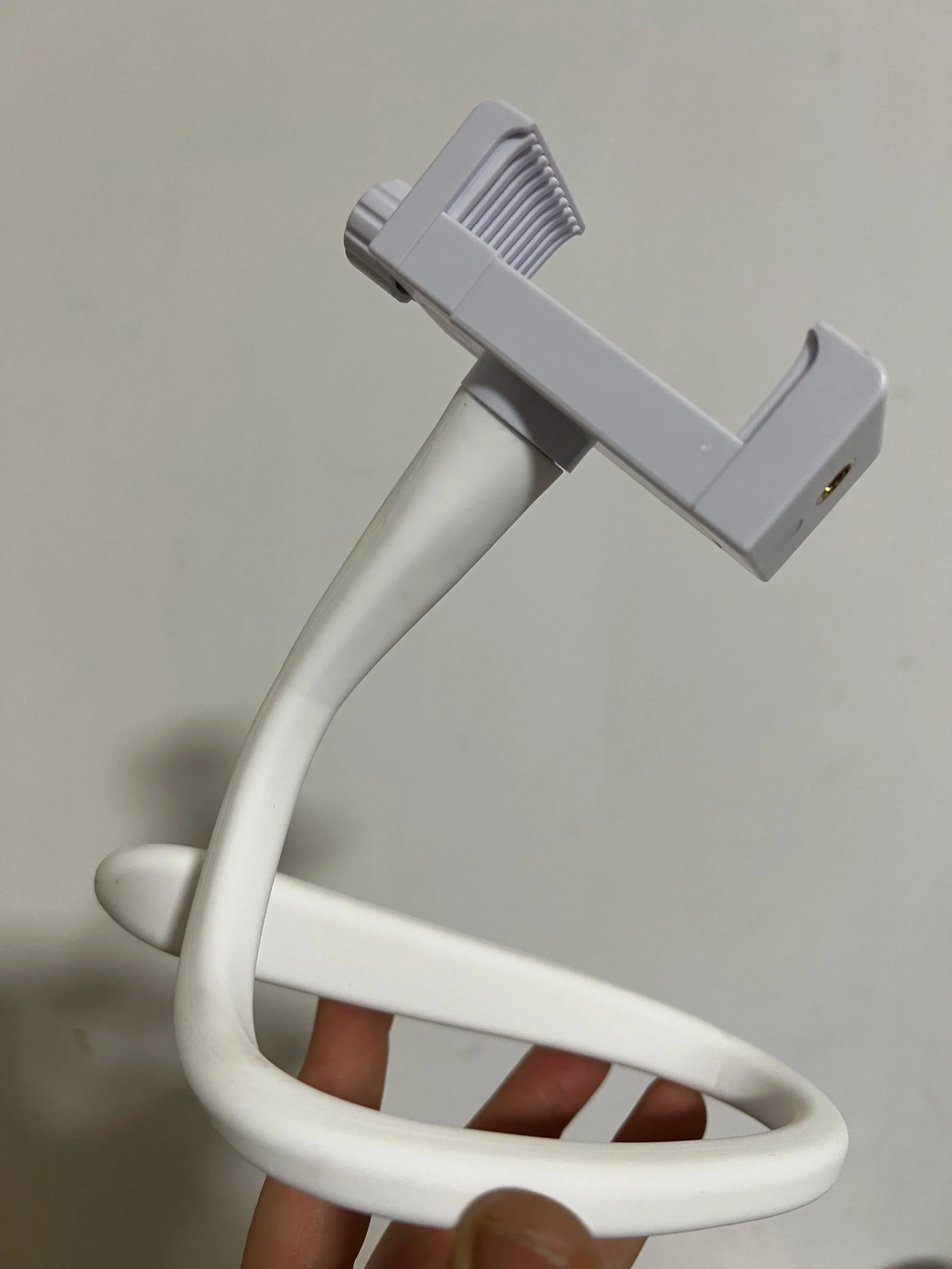 Support universel pour moniteur bébé flexible sans trou tige de berceau webcam compatible blanc ou noir facile
