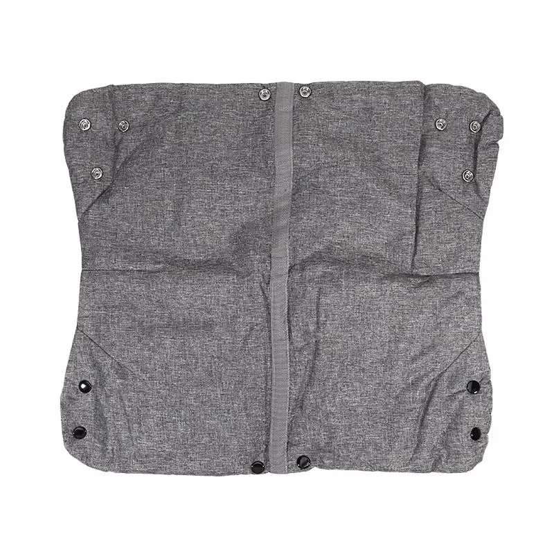 Gants de poussette chauds d'hiver protègemains coupevent et antigel gants chauds pour bébé Grey