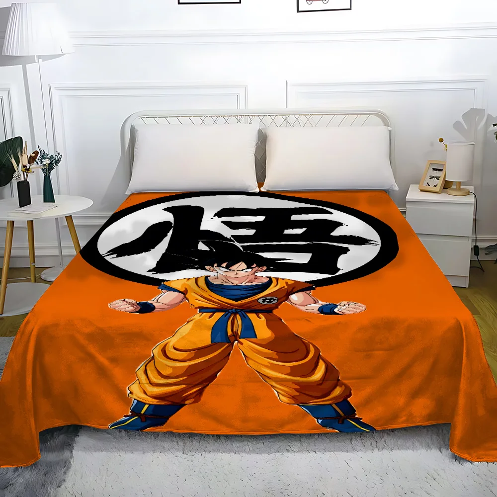 Couverture lit Dragon Ball Z Gokus universelle pour enfant adulte