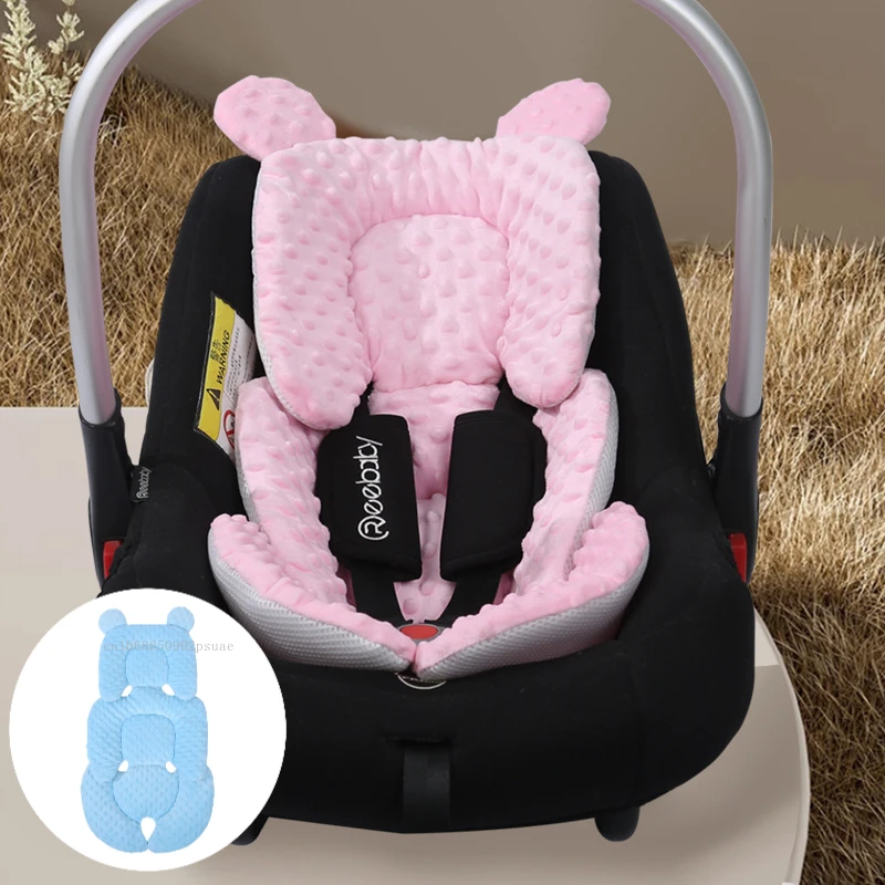 Coussin de siège auto pour bébé quatre saisons matelas thermique maille
