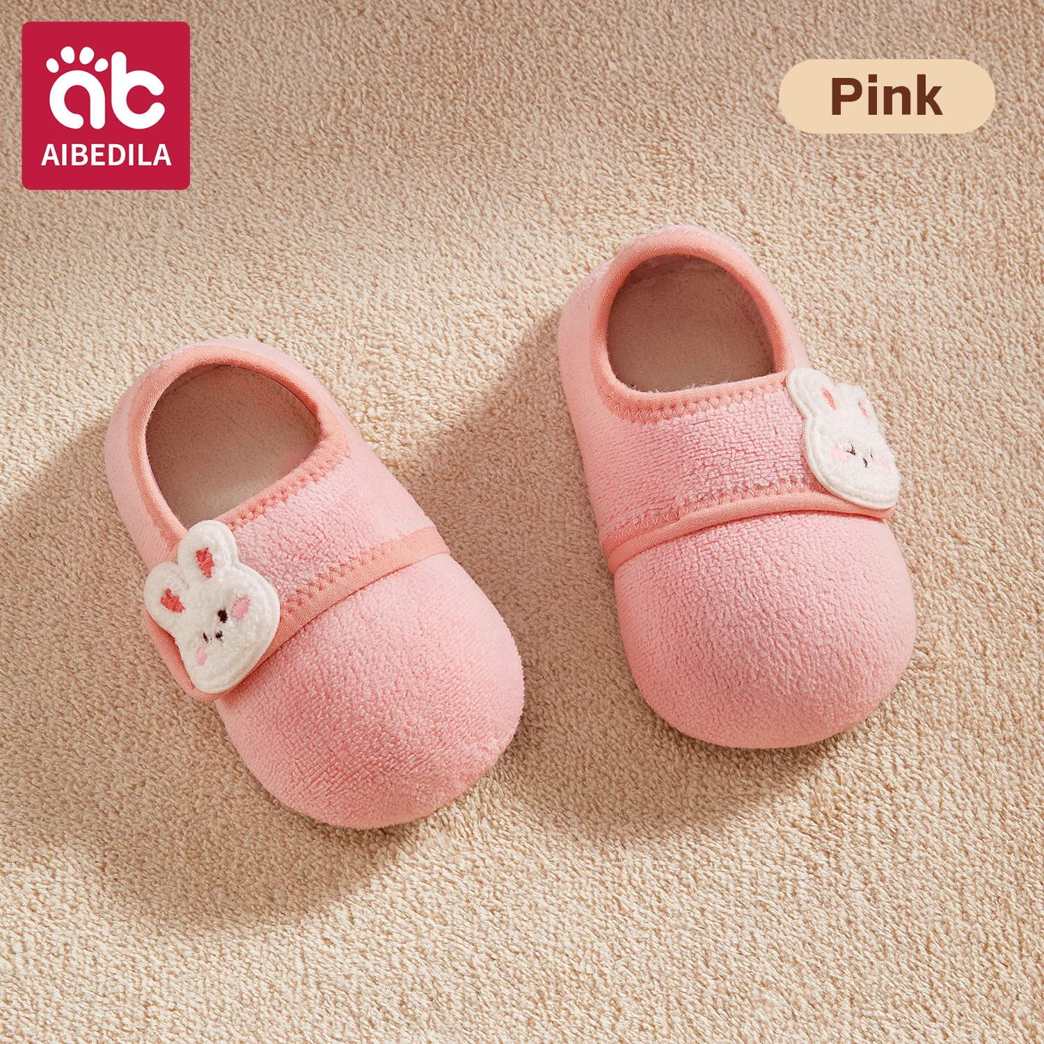 AIBEDILA Chaussures de Marche Chaudes pour Bébés Garçons et Filles