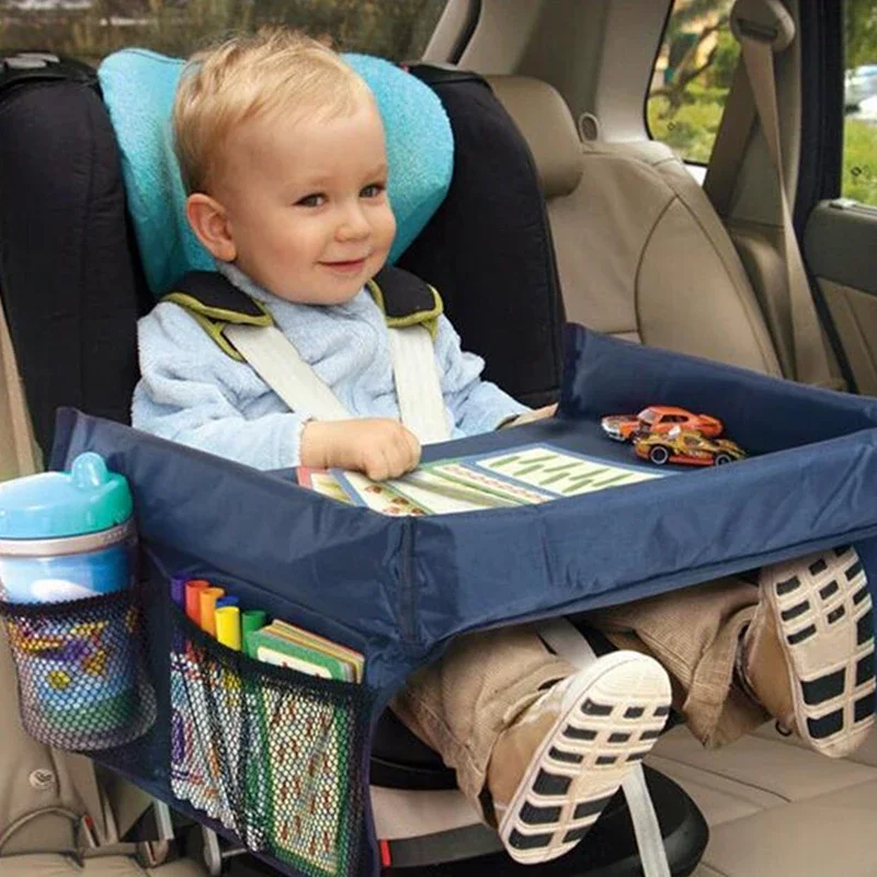 Organisateur de siège de voiture plateau de voyage étanche pour bébé