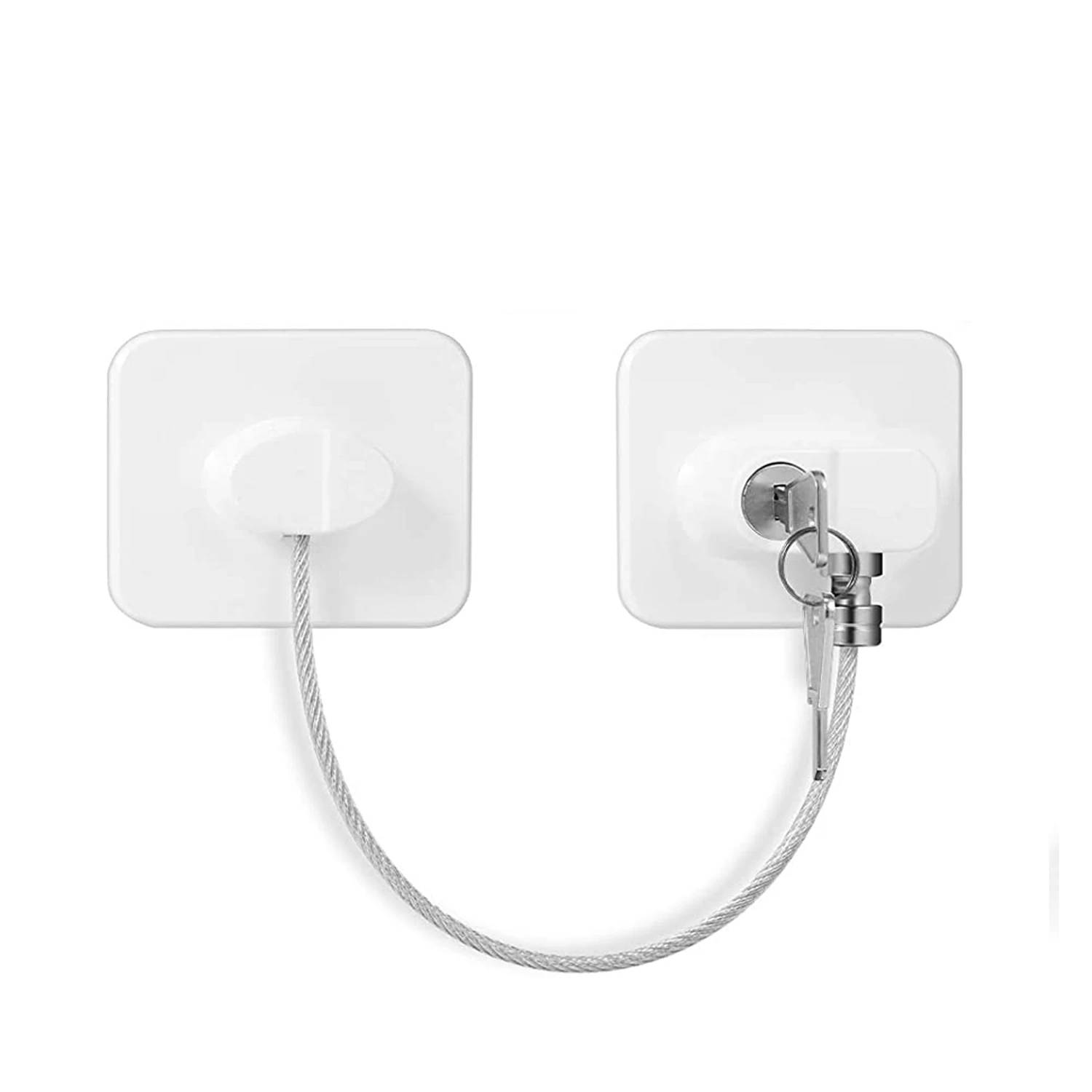 Serrure de sécurité pour bébé antivol verrouillage à clé protection d'objets de valeur design moderne couleur 