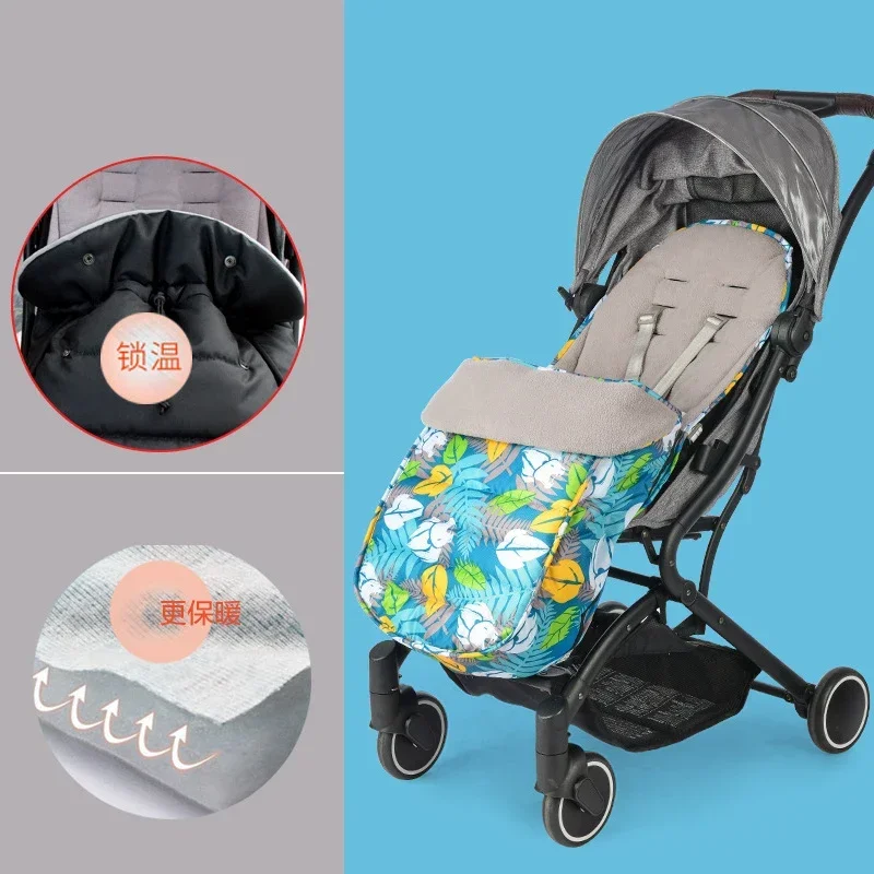 Sac de couchage universel étanche pour poussette chaud et confortable