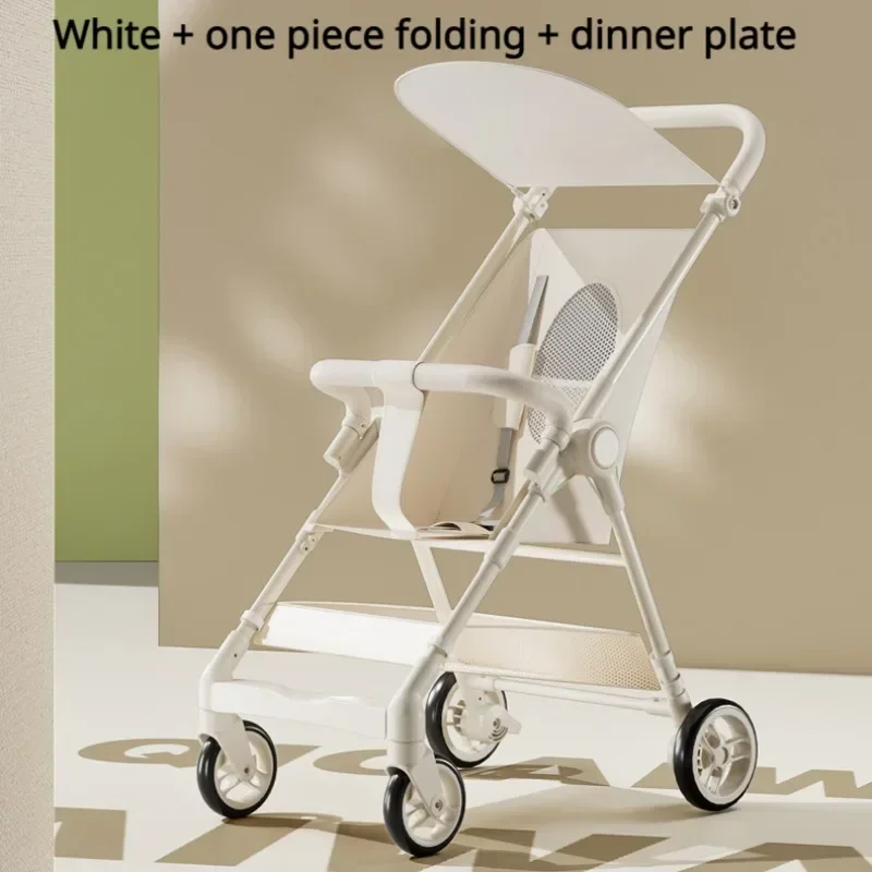 Siège bébé pliable repas facile à transporter en plastique et tissu