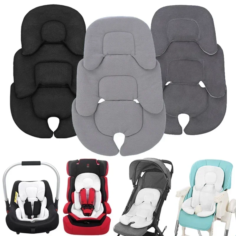 Coussin de siège universel pour bébé doux et confortable 4 coloris ergonomique matelas pour poussette siège au