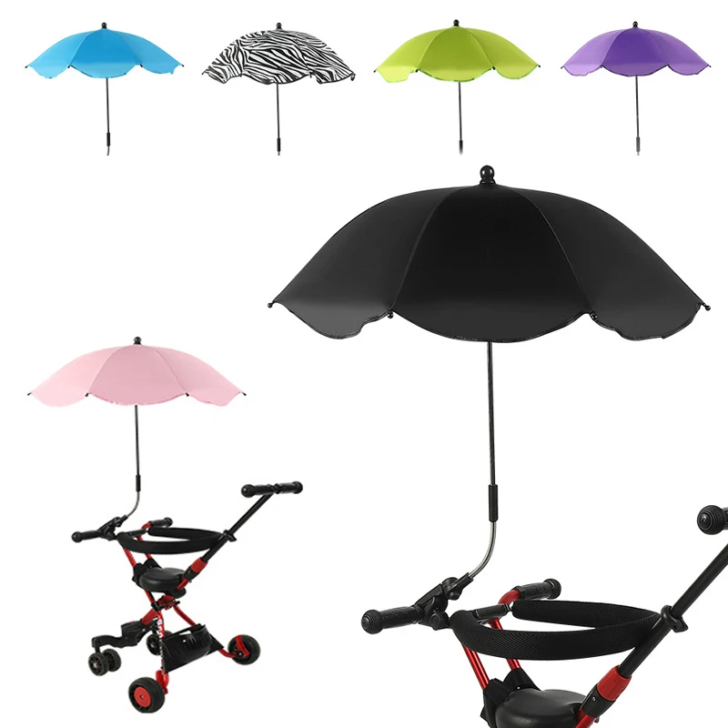 Parasol universel pour poussette paresoleil ajustable protège bébé du soleil accessoires poussette portables d