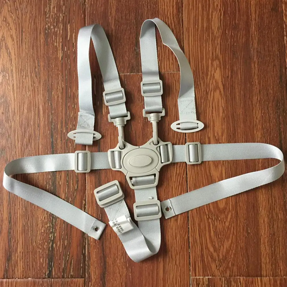 Bébé universel 5 points harnais chaise haute ceinture de sécurité ceintures de sécurité pour poussette landau 