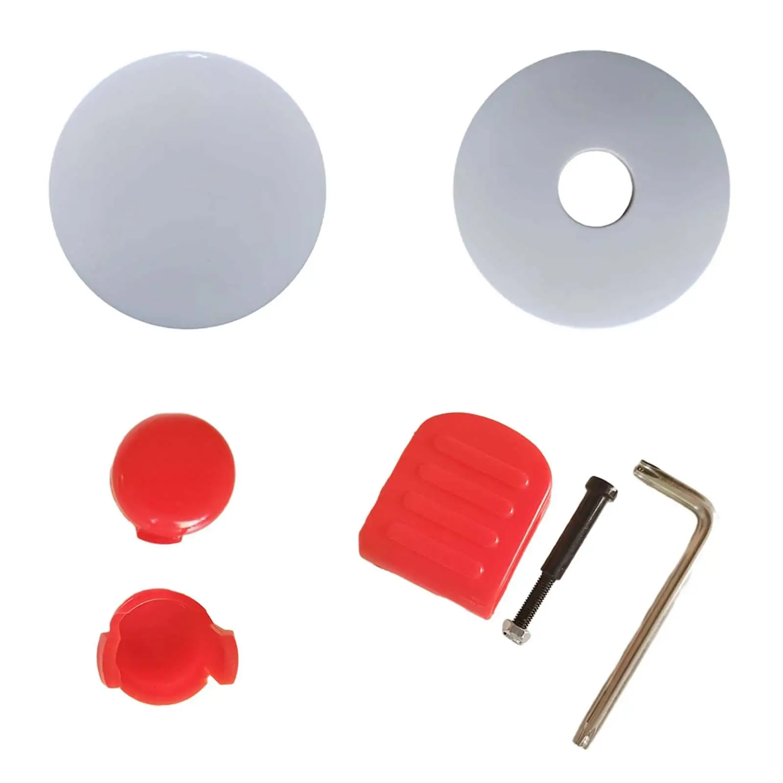 Ensemble Pièces Réparation Poussette Universel Fixation Modulaire Accessoires ProtègeÉcrous Bébé AntiDérapant 