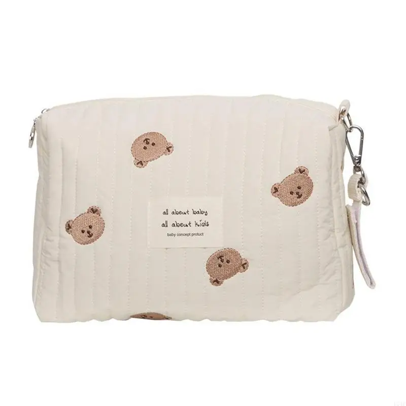 Trousse rangement bébé style ours mignon sac à couches poussette design